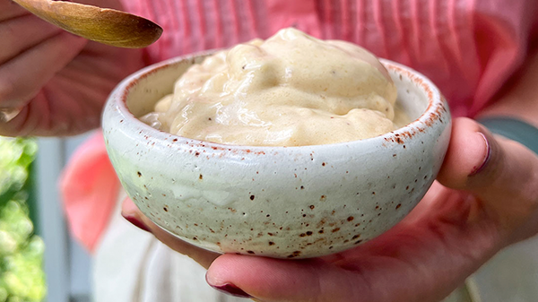 Banana Ice-cream with Marine Collagen