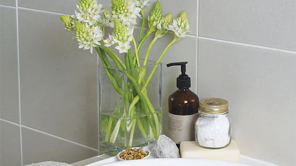 How to make your very own bath salts.