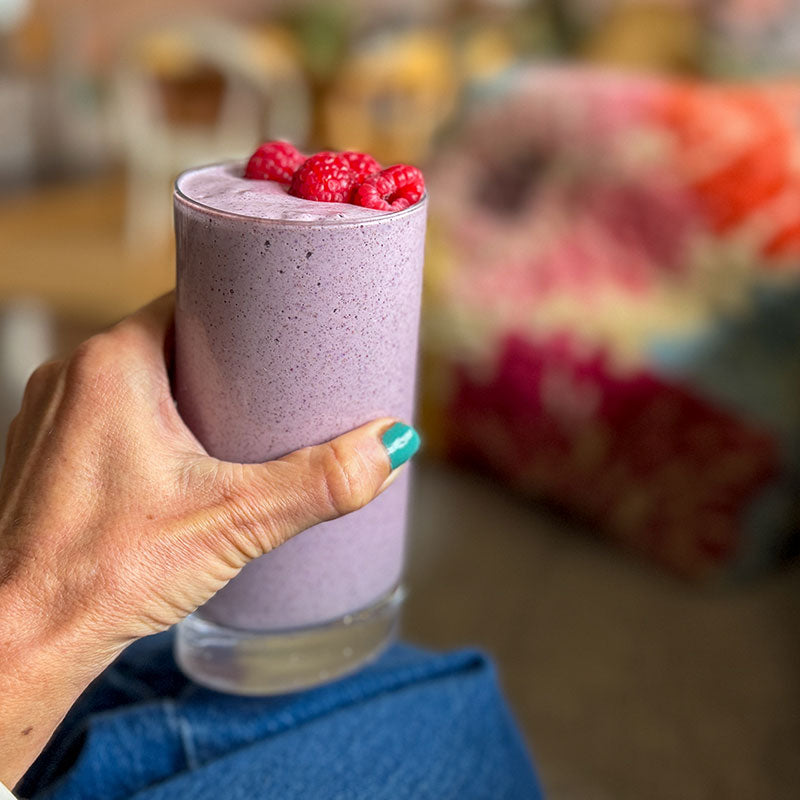 Berry, Lime and Vanilla Smoothie