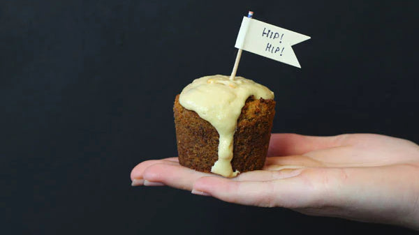 Lemon & Coconut Cupcakes with Passion Fruit Cream