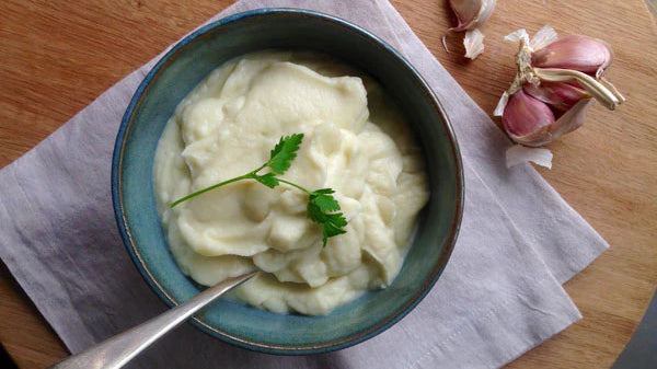 Cauliflower puree - the very best alternative to potato mash.