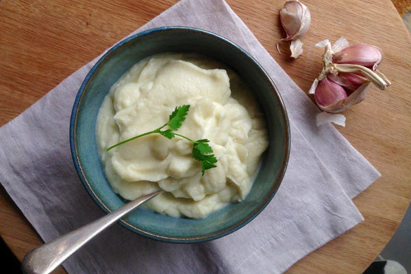 Cauliflower puree - the very best alternative to potato mash.