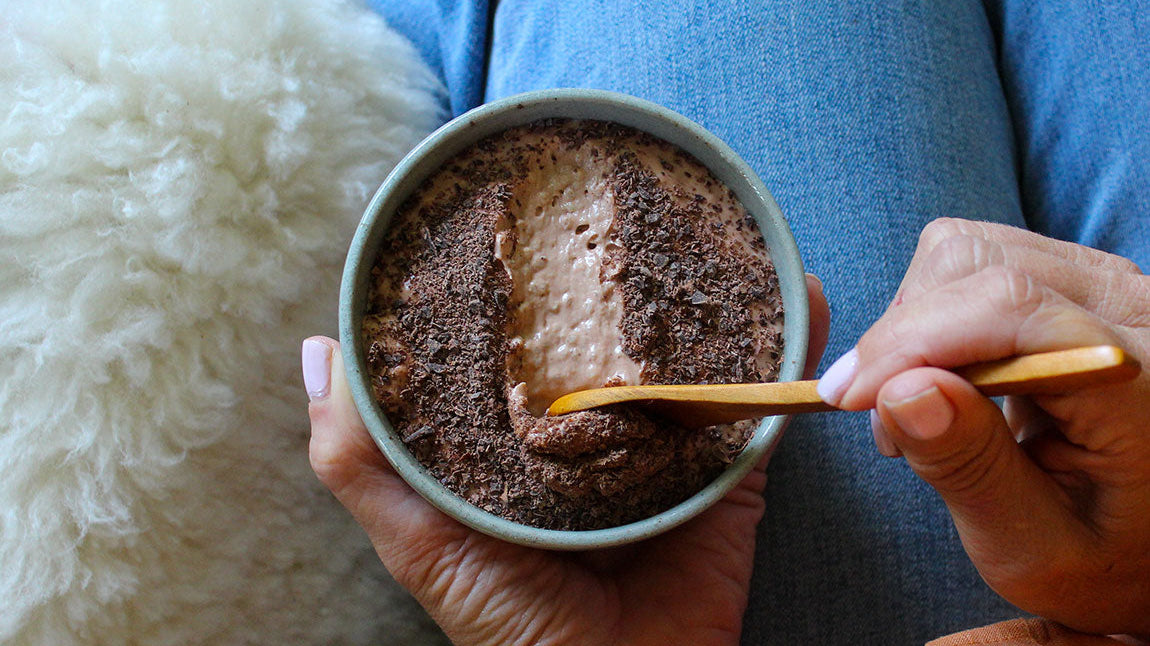 Cottage Cheese Chocolate Mousse