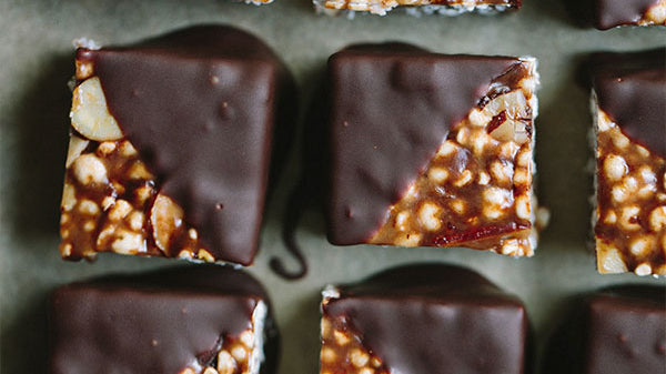 Dark Chocolate Tahini Bites