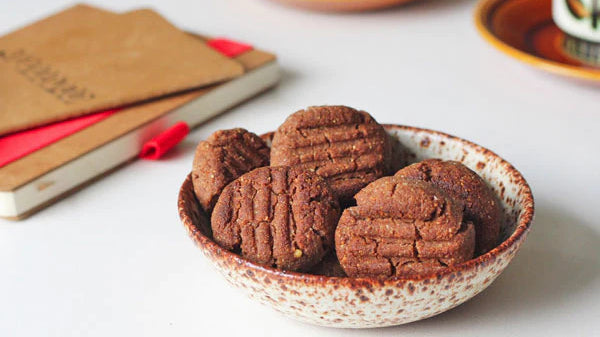 Ginger Cookies with Nut Butter and Teff Flour