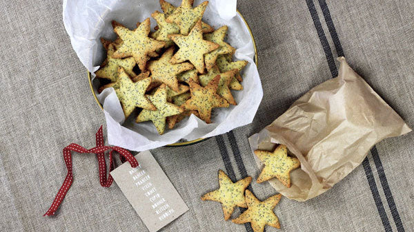 Maple, Orange and Poppy Seed Cookies