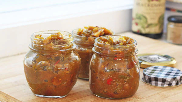 Super simple Green Tomato Chutney
