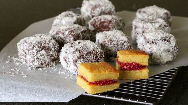 Gluten Free & Refined Sugar Free Lamingtons
