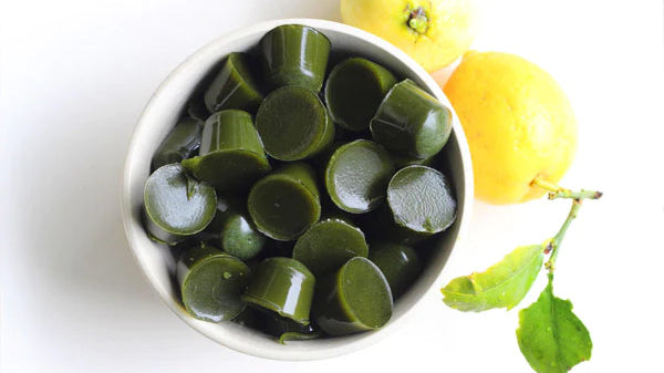 Lemon and Lime Green Gummies