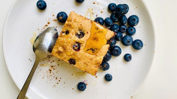 Lemon Blueberry Breakfast Cake