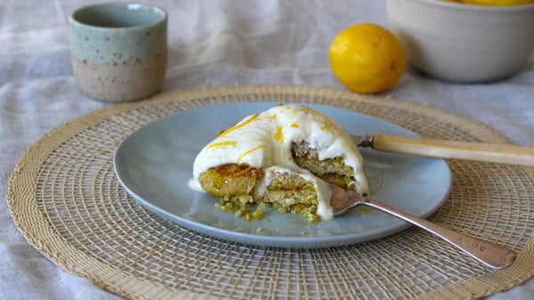 Lemony Quinoa Hot Cakes