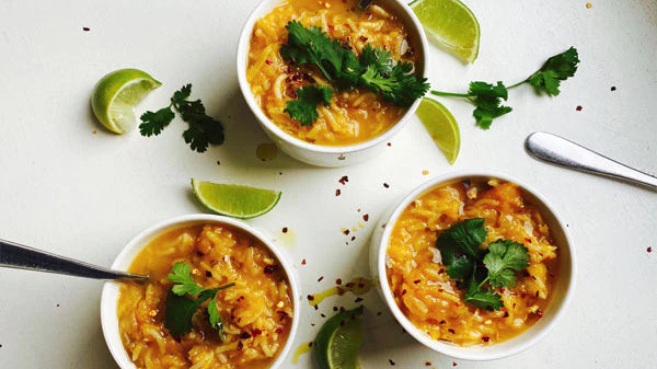 Mexican Pumpkin Soup With Rice