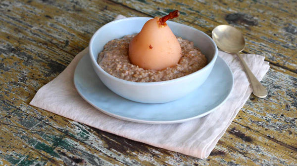 Overnight Maple & Spice Steel-Cut Oat Porridge