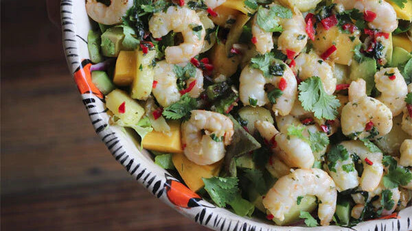 Prawn, Mango & Avocado Salad