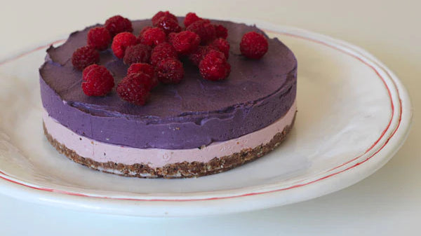 Raw Vegan Maqui Berry Cheese Cake