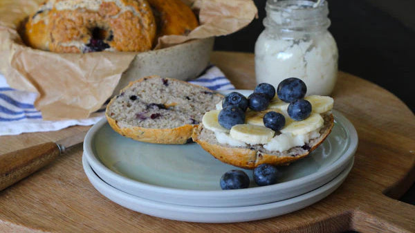 The World's Best Gluten Free Blueberry Bagel Recipe