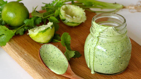 Creamy Coriander and Lime Yoghurt Dressing
