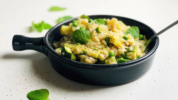 Lean Green Minty Risotto