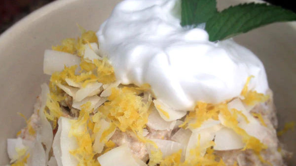 Lemon & Ricotta Cheesecake Breakfast Parfait