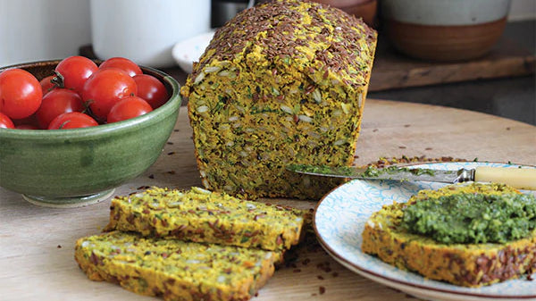 Turmeric, Goats Curd & Onion Seeded Loaf