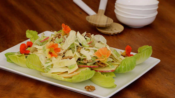 Waldorf Salad with Notes of Anise and Lemon