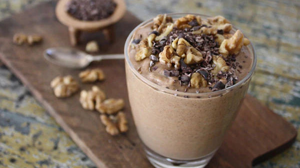 Walnut Brownie Breakfast Mousse/Smoothie
