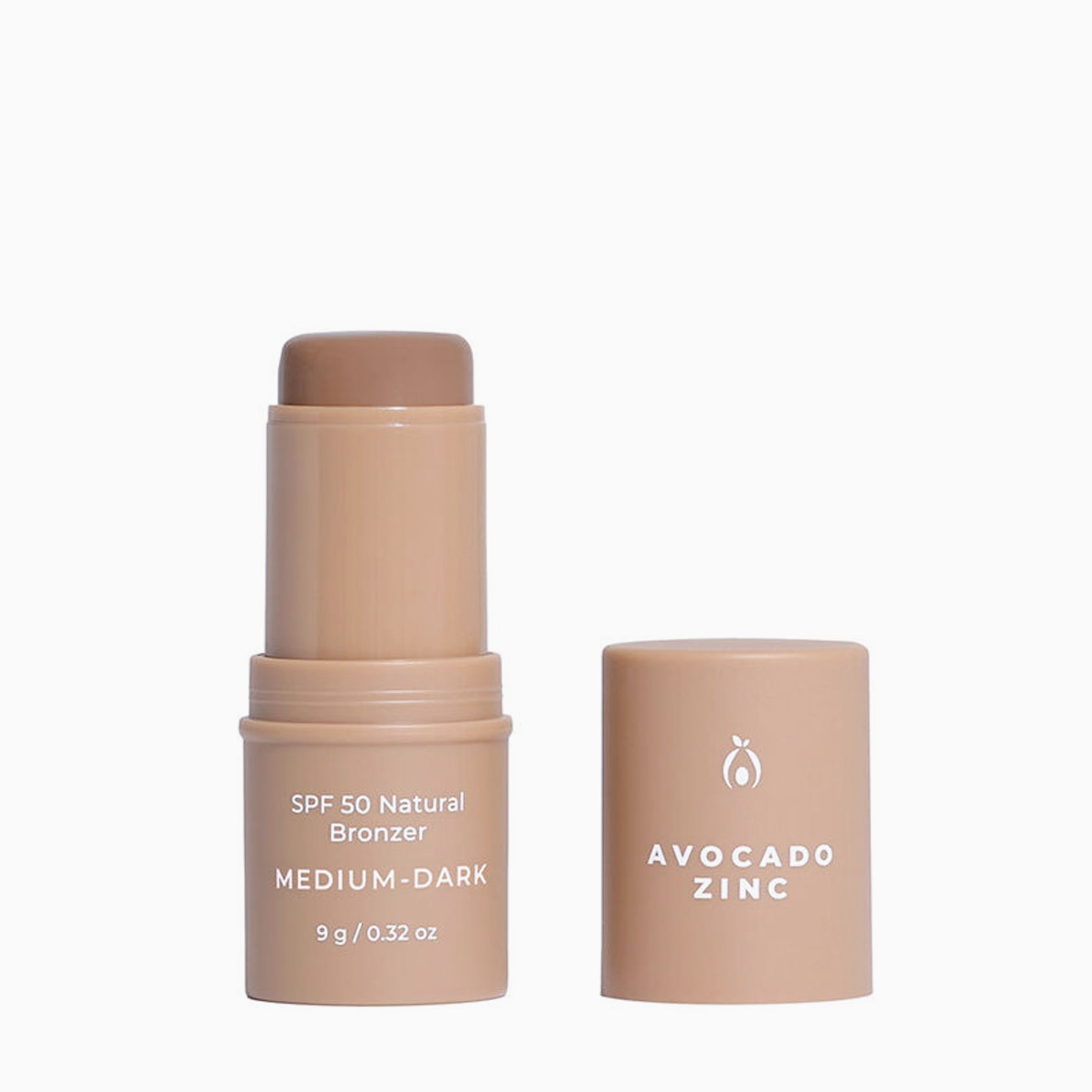 Avocado Zinc SPF 50 Natural Bronzer - Medium-Dark