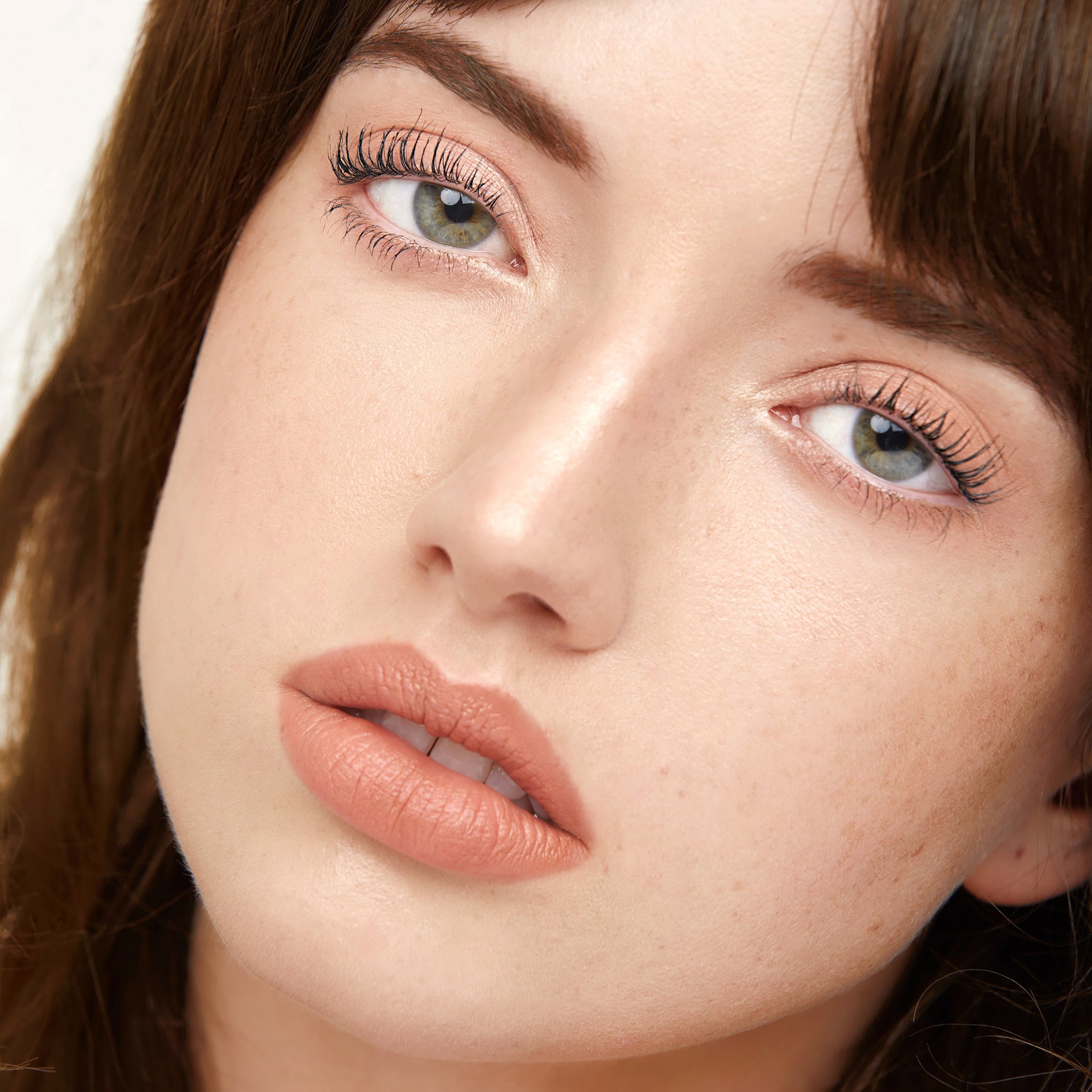 Model wearing Aleph Concealer / Foundation - 1.0 Neutral Fair