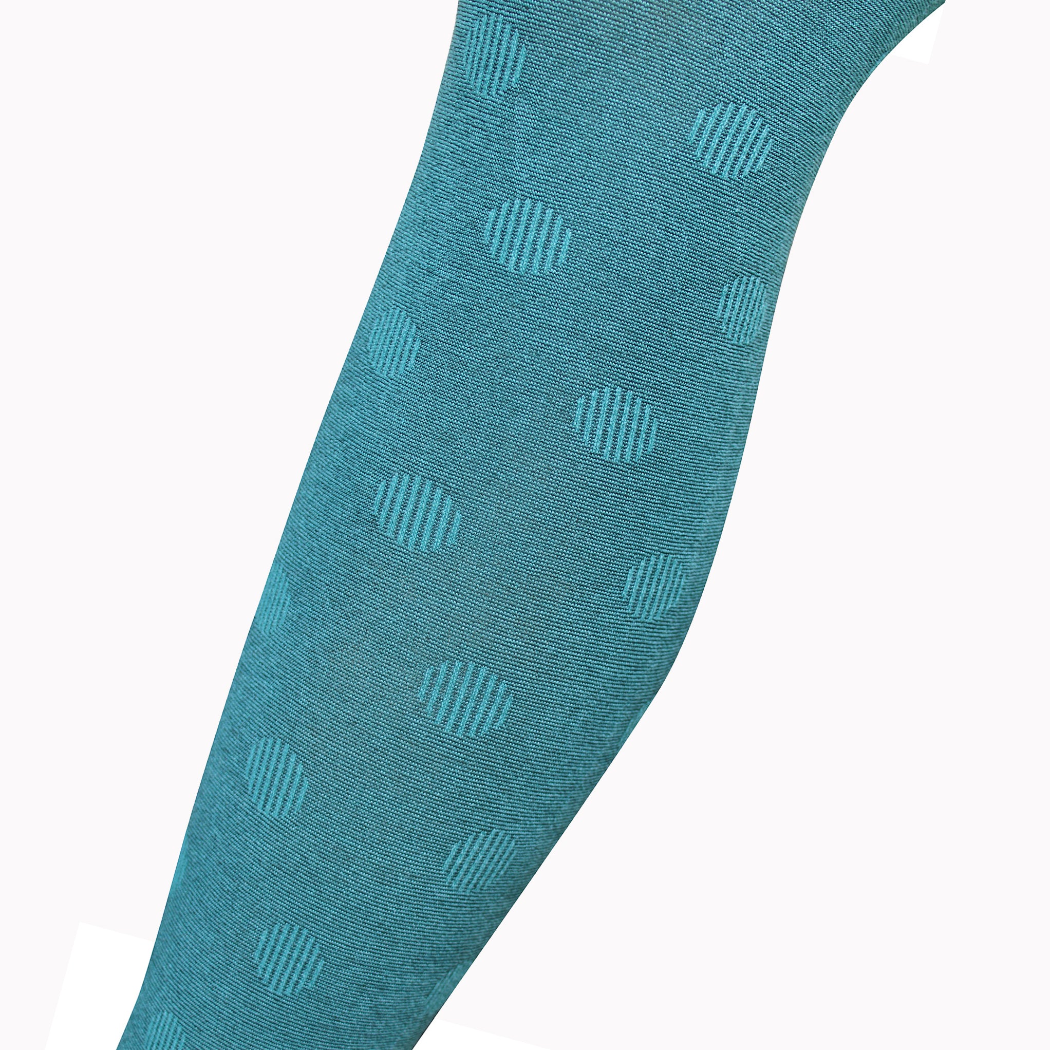 Tightology Cotton 'Cirque' tights in Teal