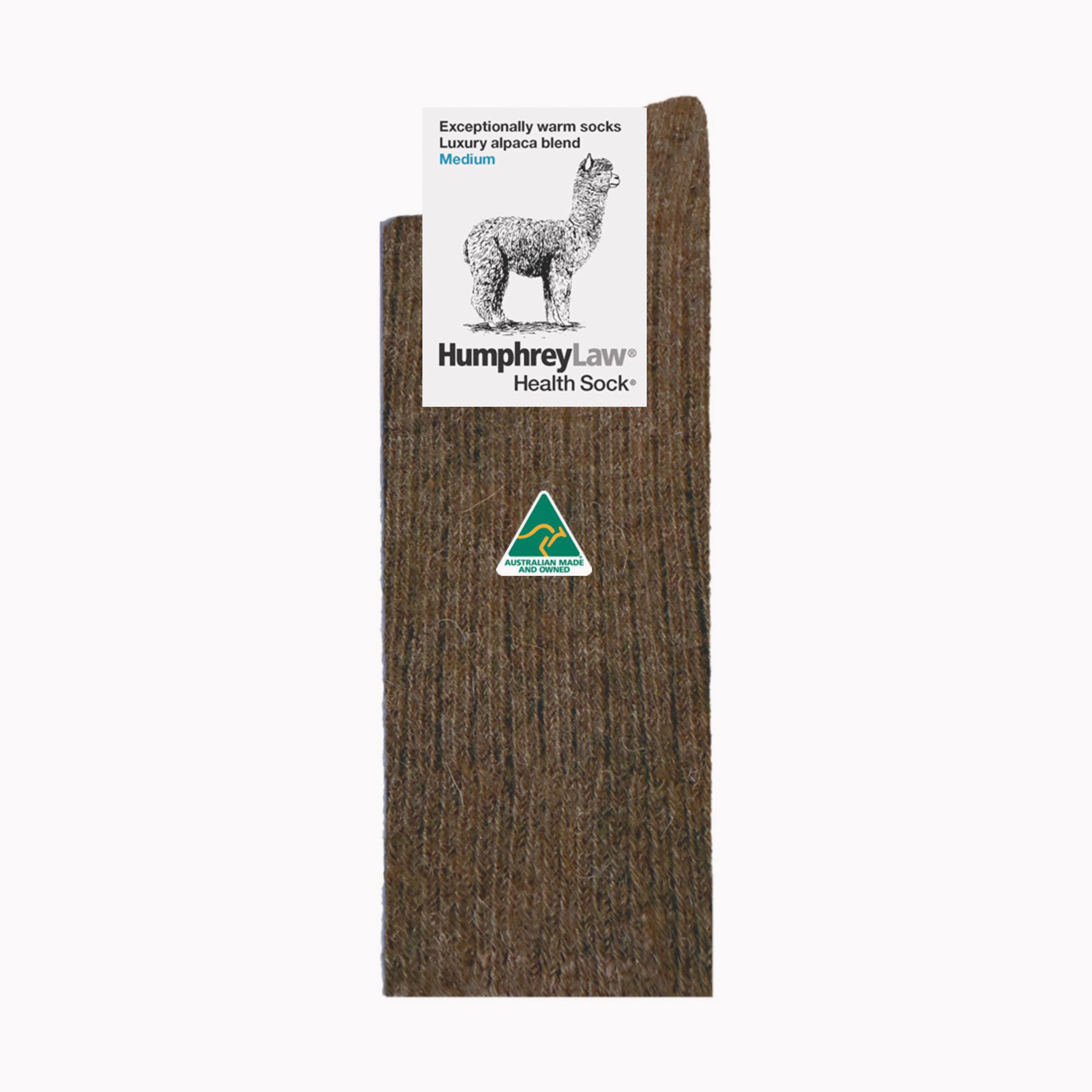 Humphrey Law Health Sock in Brown