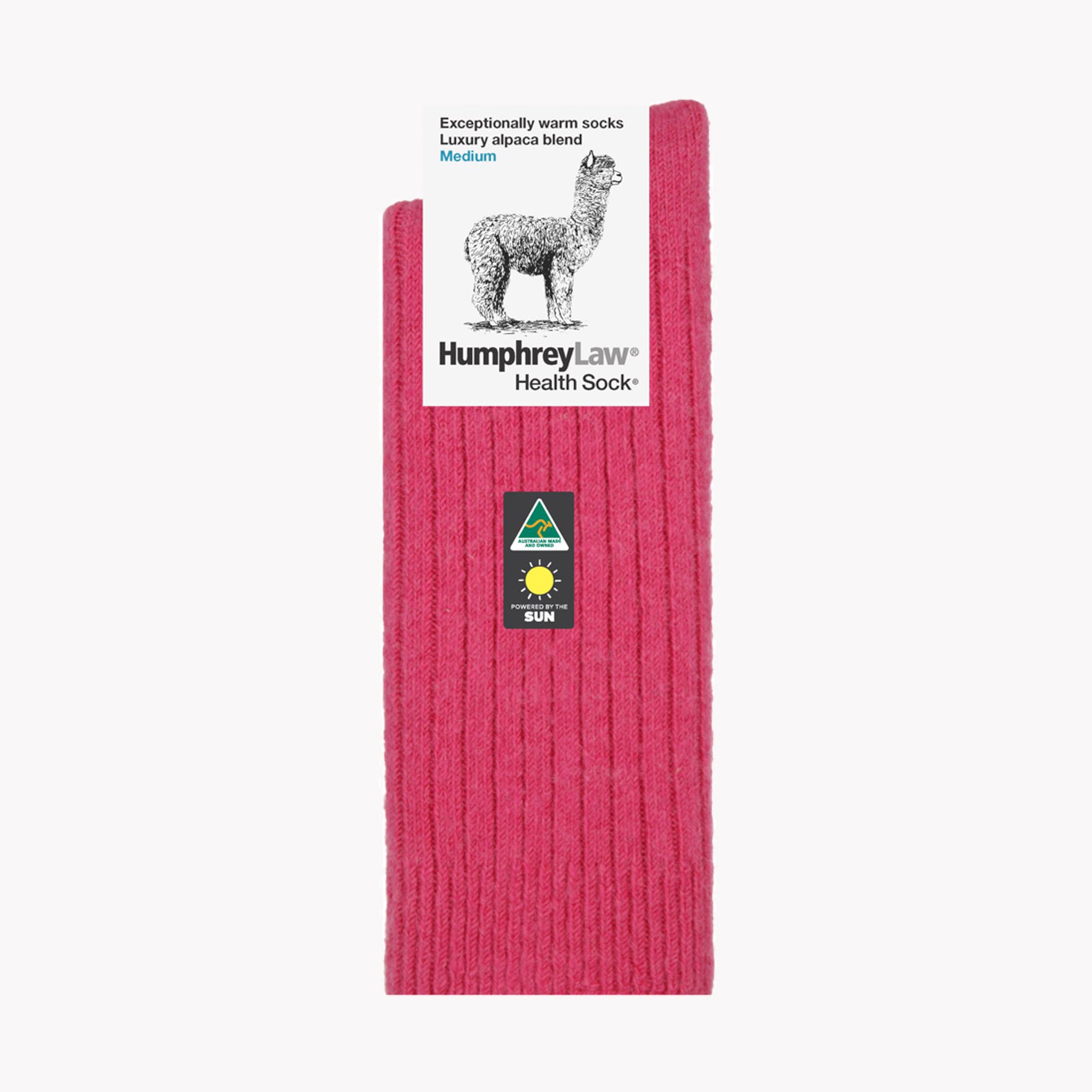 Humphrey Law Health Sock - Fuschia