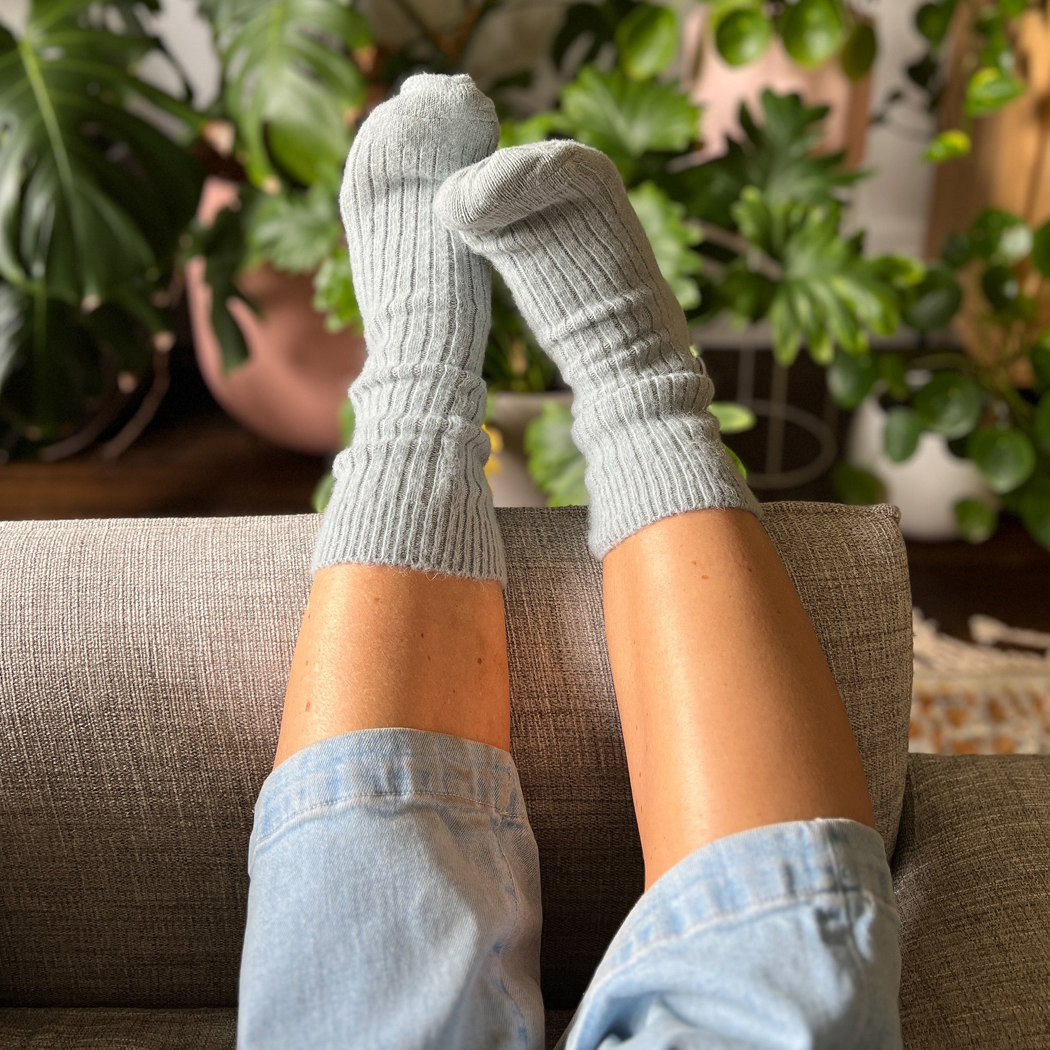 Humphrey Law Health Sock - Lichen