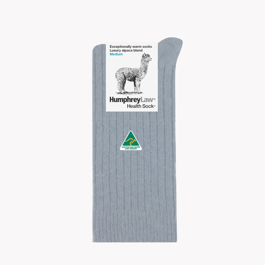 Humphrey Law Health Sock - Silver Grey
