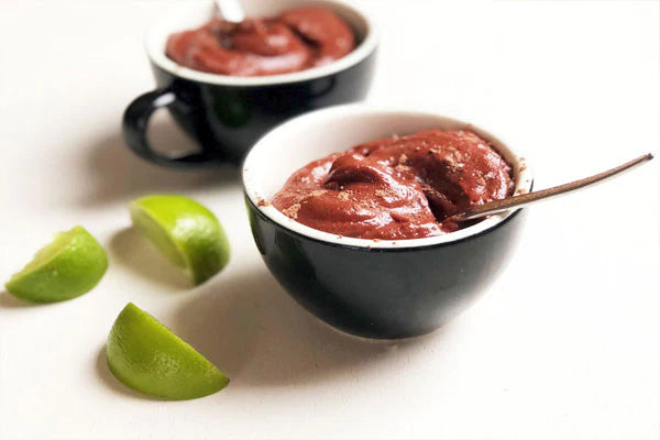 Avocado Chocolate Pudding with Lime and Collagen