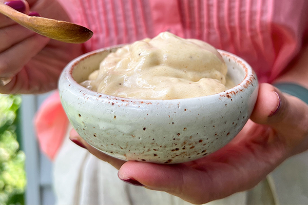 Banana Ice-cream with Marine Collagen