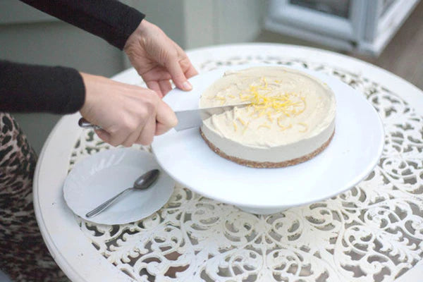 Creamy Vegan Lemon 'Cheesecake'