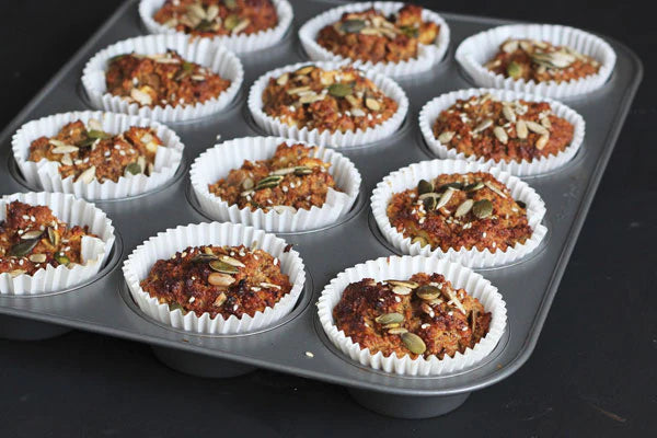 Nutty Coconut, Kaffir Lime, Apple & Mint Muffins