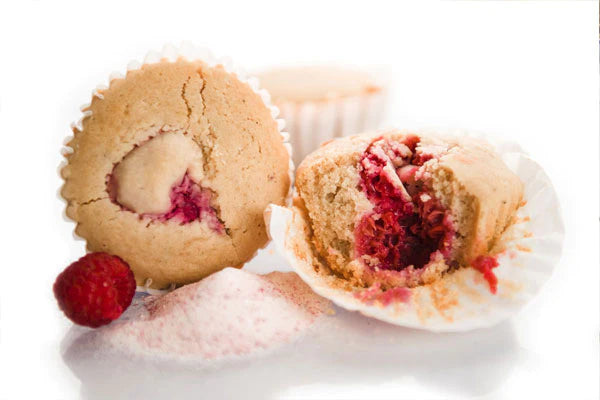 Skin-loving Raspberry Lemon Muffins