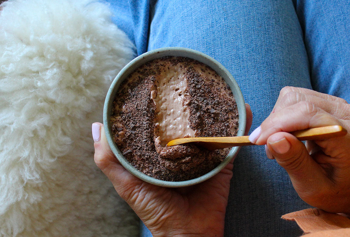 Cottage Cheese Chocolate Mousse