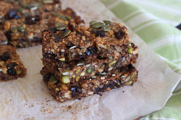 Cranberry & Pistachio Quinoa Bars