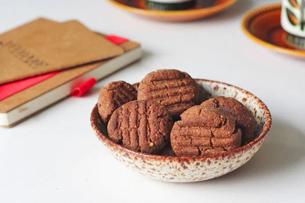Ginger Cookies with Nut Butter and Teff Flour