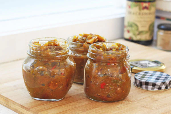 Super simple Green Tomato Chutney