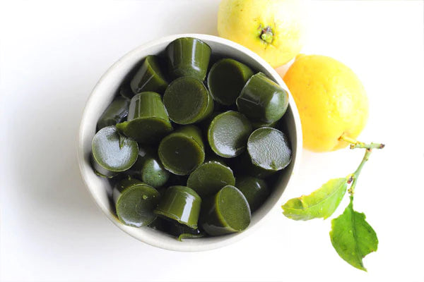 Lemon and Lime Green Gummies