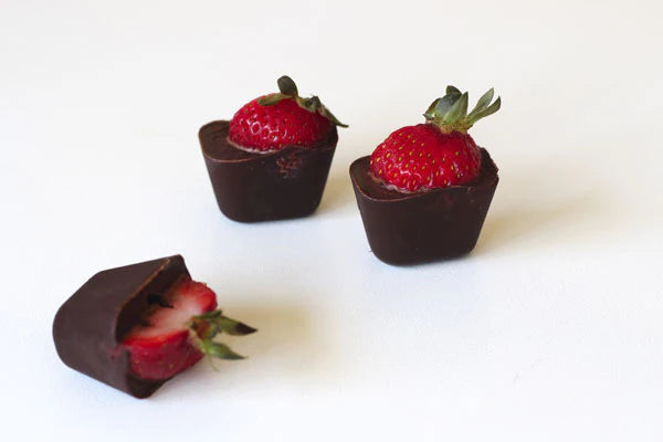 Choc Strawberry Love Bites