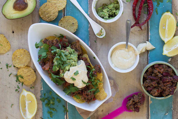 Dairy Free Nachos, a recipe by Jessica Cox.