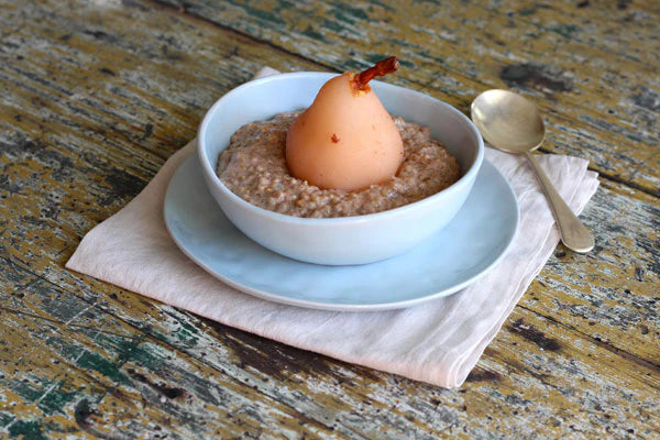 Overnight Maple & Spice Steel-Cut Oat Porridge