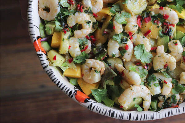 Prawn, Mango & Avocado Salad