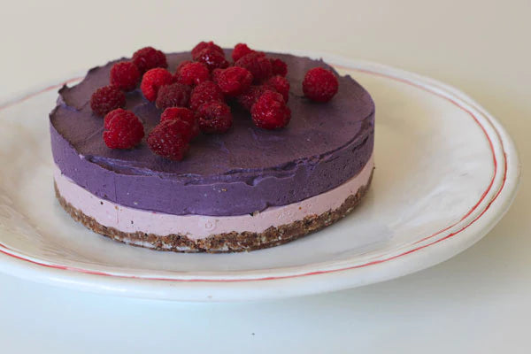 Raw Vegan Maqui Berry Cheese Cake