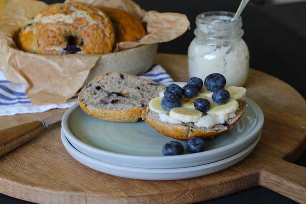 The World's Best Gluten Free Blueberry Bagel Recipe