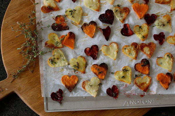 A Crispy Root Vegetable Threesome